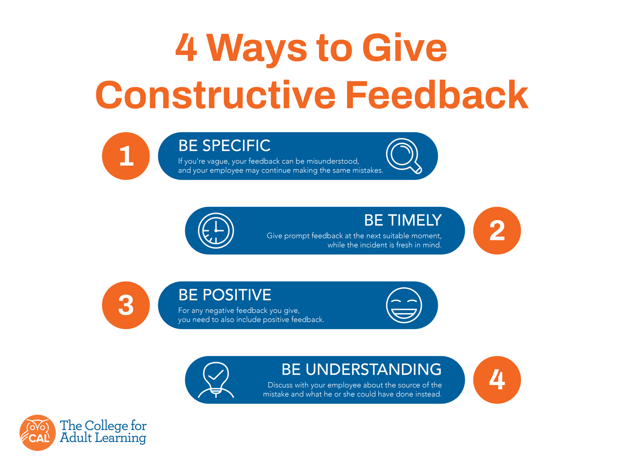 how to give constructive feedback