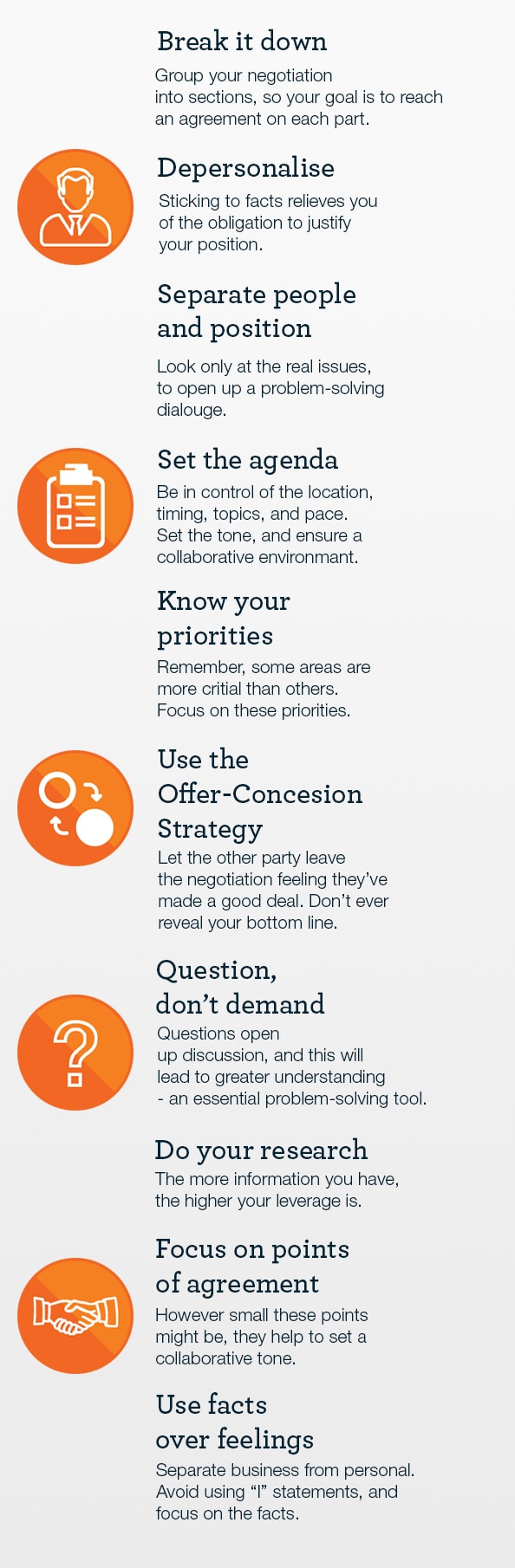 10 Negotiating Tips