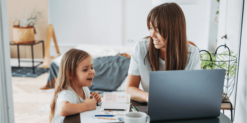 Working from home and taking on studying can be done as a single parent